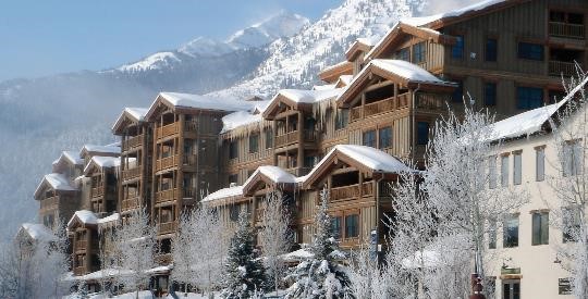 Winter at Teton Mountain Lodge & Spa Winter. Photo courtesy Teton Mountain Lodge & Spa