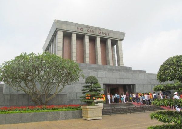 The Ho Chi Minh Mausoleum. Photo by Carol L. Bowman