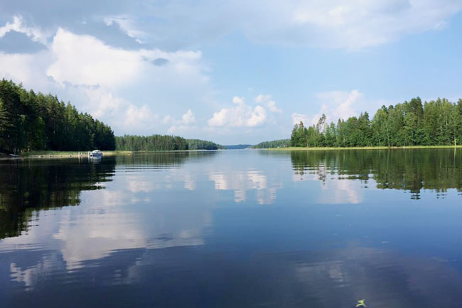 Lake Saimaa is the largest lake in Finland -- and it's a huge draw for vacationing Finns and other travelers. Photo by Janna Graber