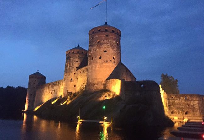 Olavinlinna Castle is home to the Savonlinna Opera Festival. Photo by Janna Graber