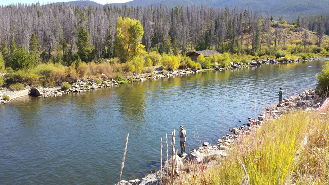 Green Ridge Campgrounds, located on the south side of Shadow Mountain Lake is worth seeking out. Photo by Carrie Dow