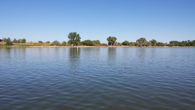 Jackson Lake State Park is located in Colorado’s eastern plains. Photo by Carrie Dow 