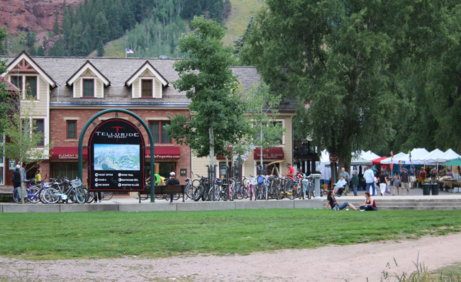 Telluride, Colorado is located in the southwestern part of the part. Photo by Carrie Dow