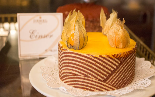 Cafe Demel is known for their exquisite pastries. Photo by Janna Graber 