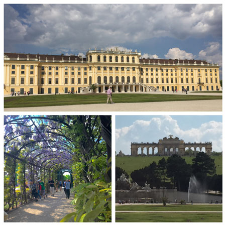 Schönbrunn Palace was the summer residence of the royal Habsburg family. Photos by Janna Graber