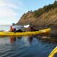 The author and her husband kayaking in Port Orford. Photo by South Coast Tours, LLC