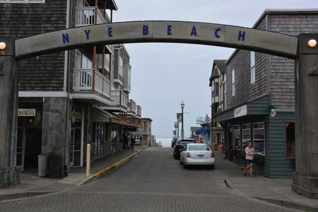 Historic Nye Beach in Newport, Oregon. Photo by Jim Pond