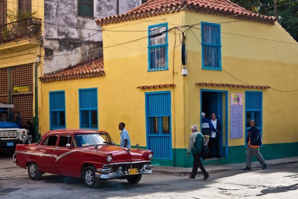 Classic cars are everywhere in Cuba because of Fidel Castro's ban on car imports. Photo by Rob Born