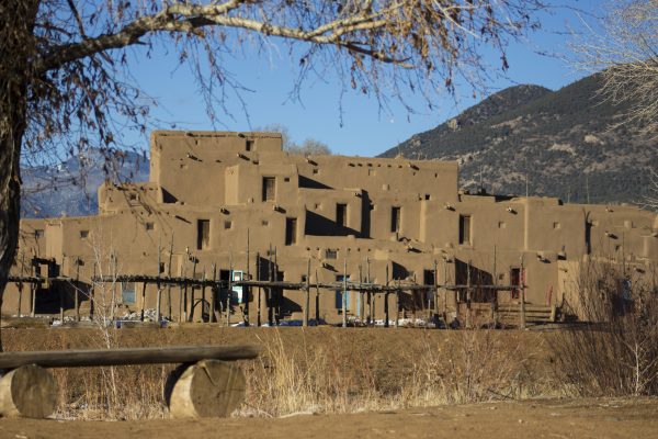The multi-story structures have been home to the people of the Taos Pueblo for 1000 years