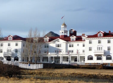 The historic Stanley Hotel in Estes Park, CO Photo by Claudia Carbone
