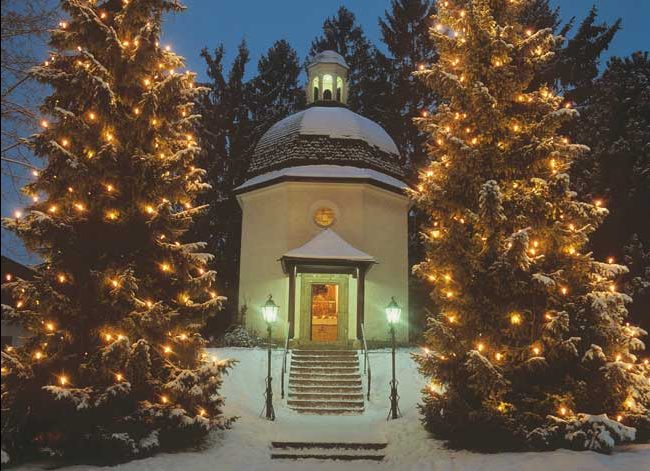 The Silent Night Chapel in Oberndorf. Photo by Austrian Tourist Office.