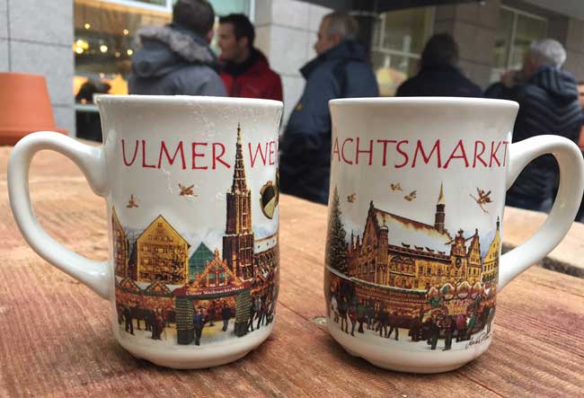 The large Christmas market in Ulm receives more than 1 million visitors a year. Photo by Benjamin Rader