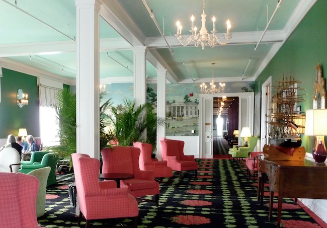 Grand Hotel parlor, photo by Claudia Carbone