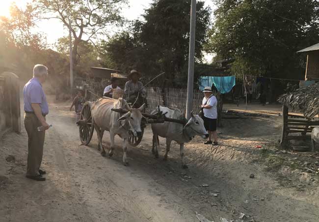 The picturesque farming village of Alacapa. Photo by Sherrill Bodine