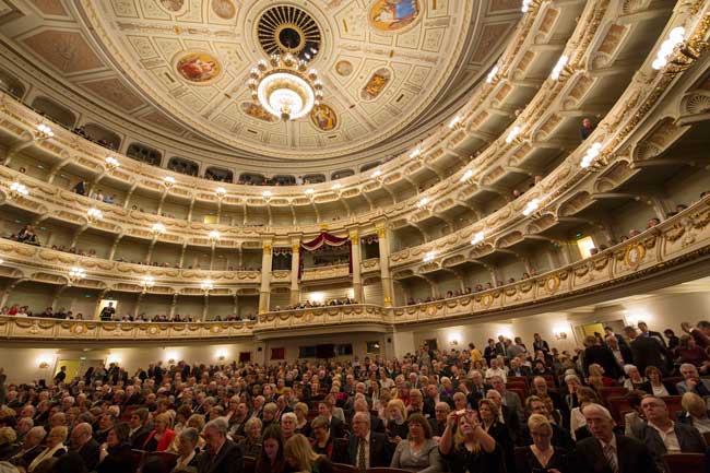 The Semper Opera in Dresden, Germany. Photo by Klaus Gigga