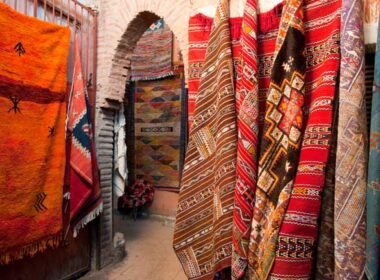 Buying a carpet in Morocco is an unforgettable experience. Photo by Moroccan National Tourist Office.
