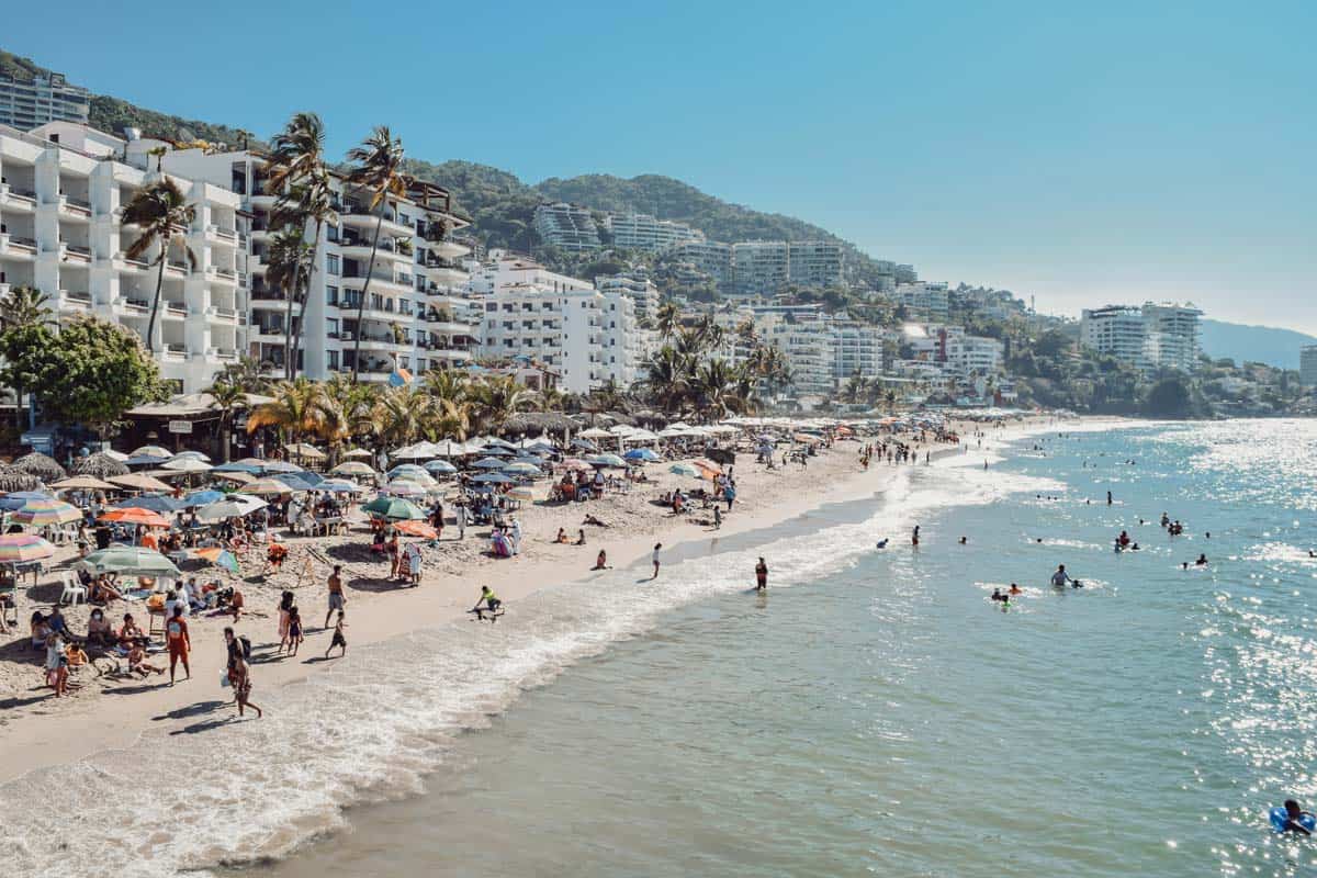 Beach resorts in Puerto Vallarta, Mexico