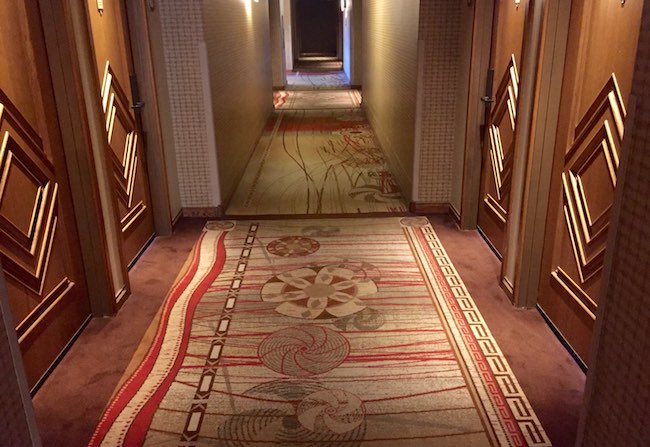 Hallway at Sheraton Grand at Wild Horse Pass. Photo by Claudia Carbone
