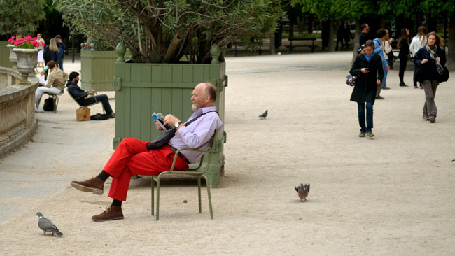 Jardin du Luxembourg in Paris. Flickr/Tom Hilton