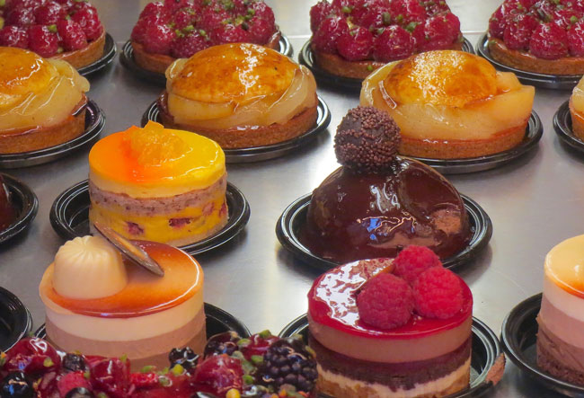 French pastries and desserts in Paris. Flickr/John Mason