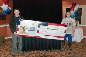 Veteran Rob Jones and his brother, Steve, in Springfield, MO.