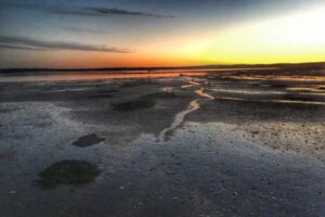 The Bay of Fundy in New Brunswick, Canada can have tides up to 30 feet high. Photo by Carri Wilbanks