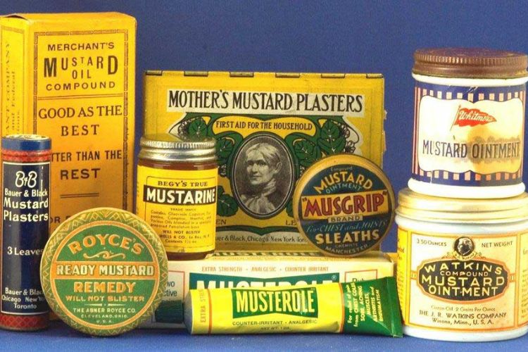 An exhibit at the National Mustard Museum