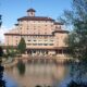 The Broadmoor main building and lake. Photo by Claudia Carbone
