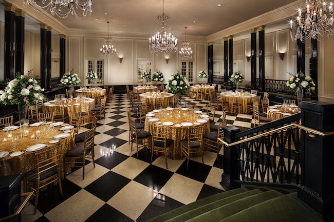 Old Well ballroom. Photo courtesy of The Carolina Inn, a Destination Resort