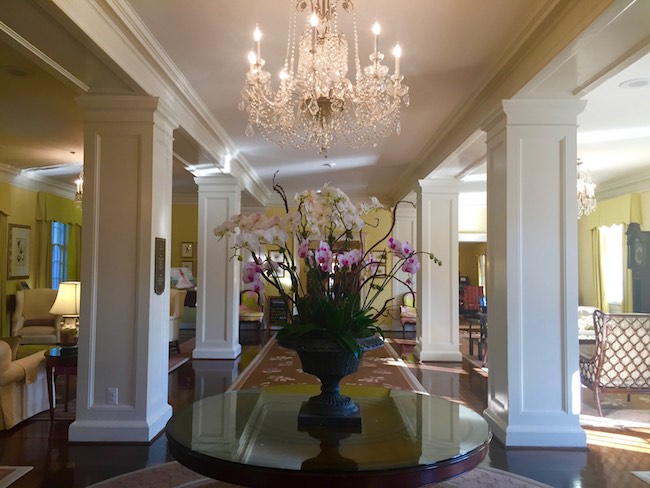 Lobby of The Carolina Inn. Photo by Claudia Carbone