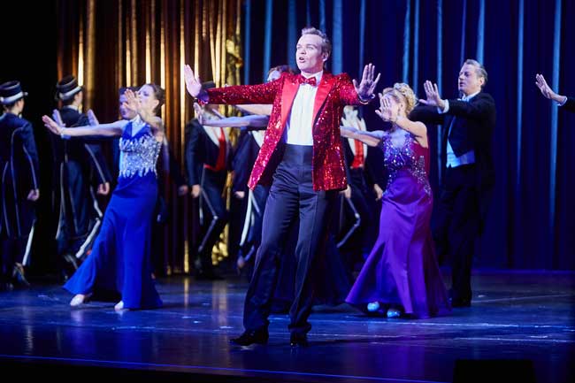 Dancers at the Dresden State Operetta. 