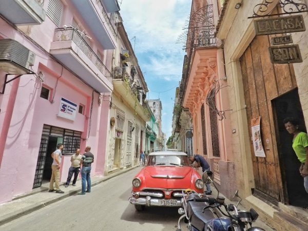 Havana is a lively city where the streets are filled with classic cars and locals socializing. Photo by Christina Lyon