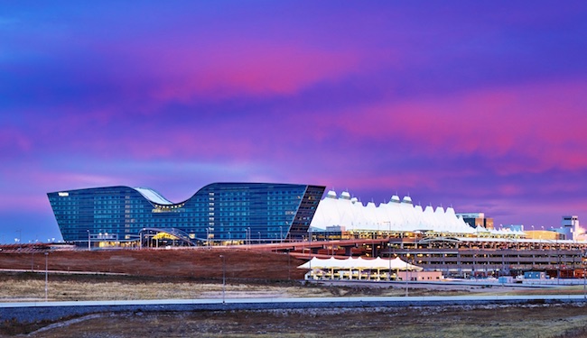 Sunrise at the Westin DIA. Photo courtesy of Westin DIA.