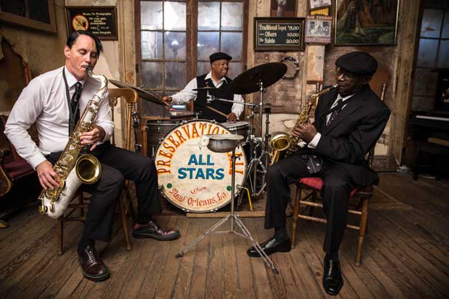 Travel in New Orleans - Music is a large part of life in New Orleans. Photo by Zack Smith