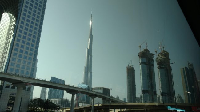 Skyscrapers in Dubai. Photo by Eric D. Goodman