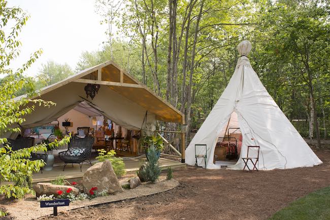 Wanderlust by Hurlbutt Designs at Sandy Pines Campground, Kennebunkport, Maine. Photo courtesy of Sandy Pines
