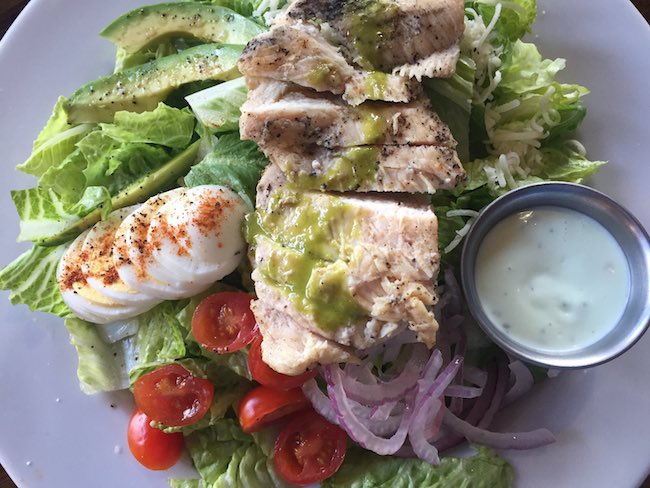 Cobb Salad at 8 Mile Bar & Grill. Photo by Claudia Carbone
