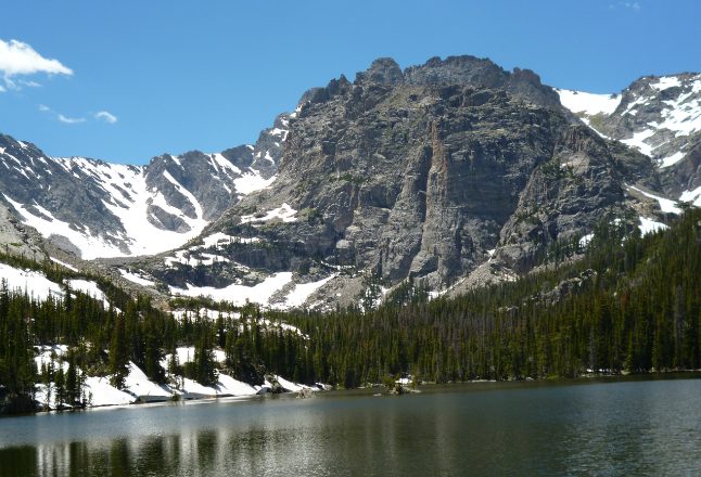 Estes Park. Loch Lake. Photo by Linda Ballou