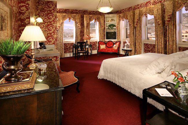 King room in the historic section. Photo courtesy of Hotel Boulderado