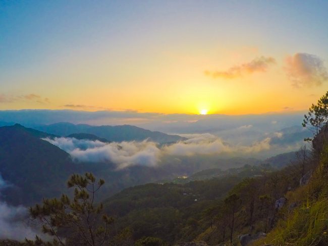 Sagada Yes, that sunrise is real. This one viewed from Mt. Kiltepan. Photo by Zandra Mae Estallo