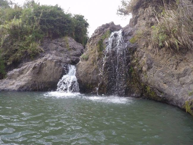 Sagada Small Falls also known as the Bokong Falls. Photo by Zandra Mae Estallo