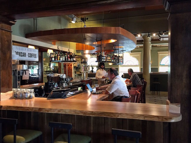 Lobby bar/coffee shop. Photo courtesy of Hotel Boulderado