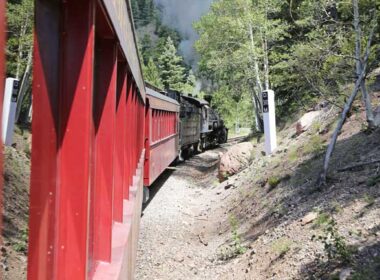 The Cumbres & Toltec Scenic Railroad follows a 64-mile route from Chama, NM to Antonito, Colorado. Photo by Benjamin Rader