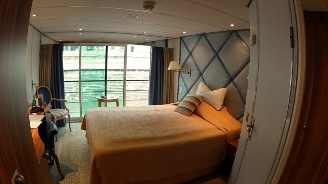 River cruise cabin