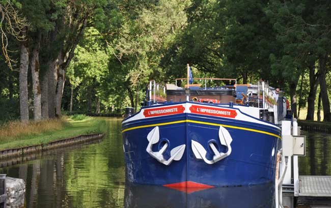 Cruising through France on a luxury hotel barge. Photo by David Powell