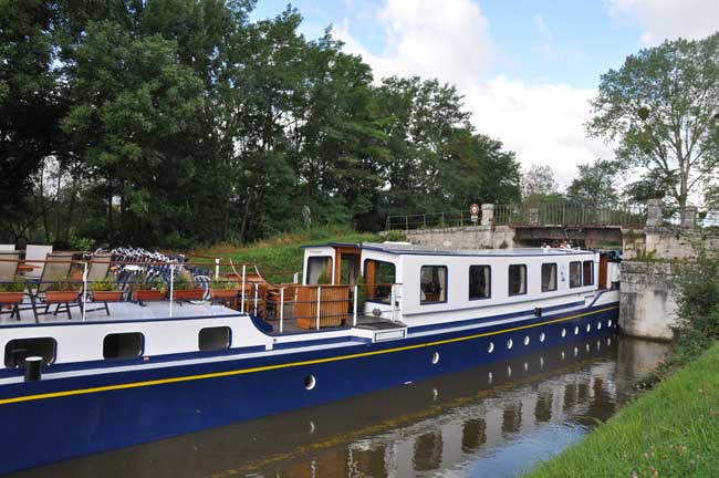 Cruising with European Waterways in Burgandy, France. Photo by David Powell