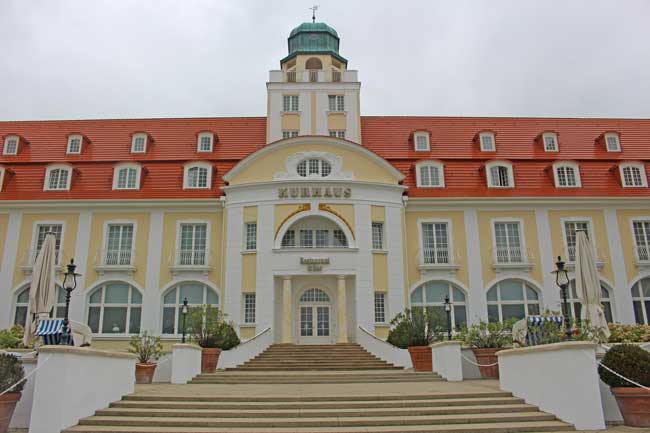 The German island of Rügen is known for its classic spa architechture. Photo by Janna Graber