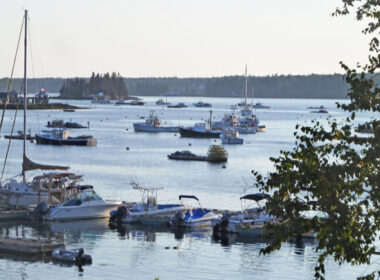 Harbor scene in Boothbay Harbor, Maine. Photo by Michael Schuman