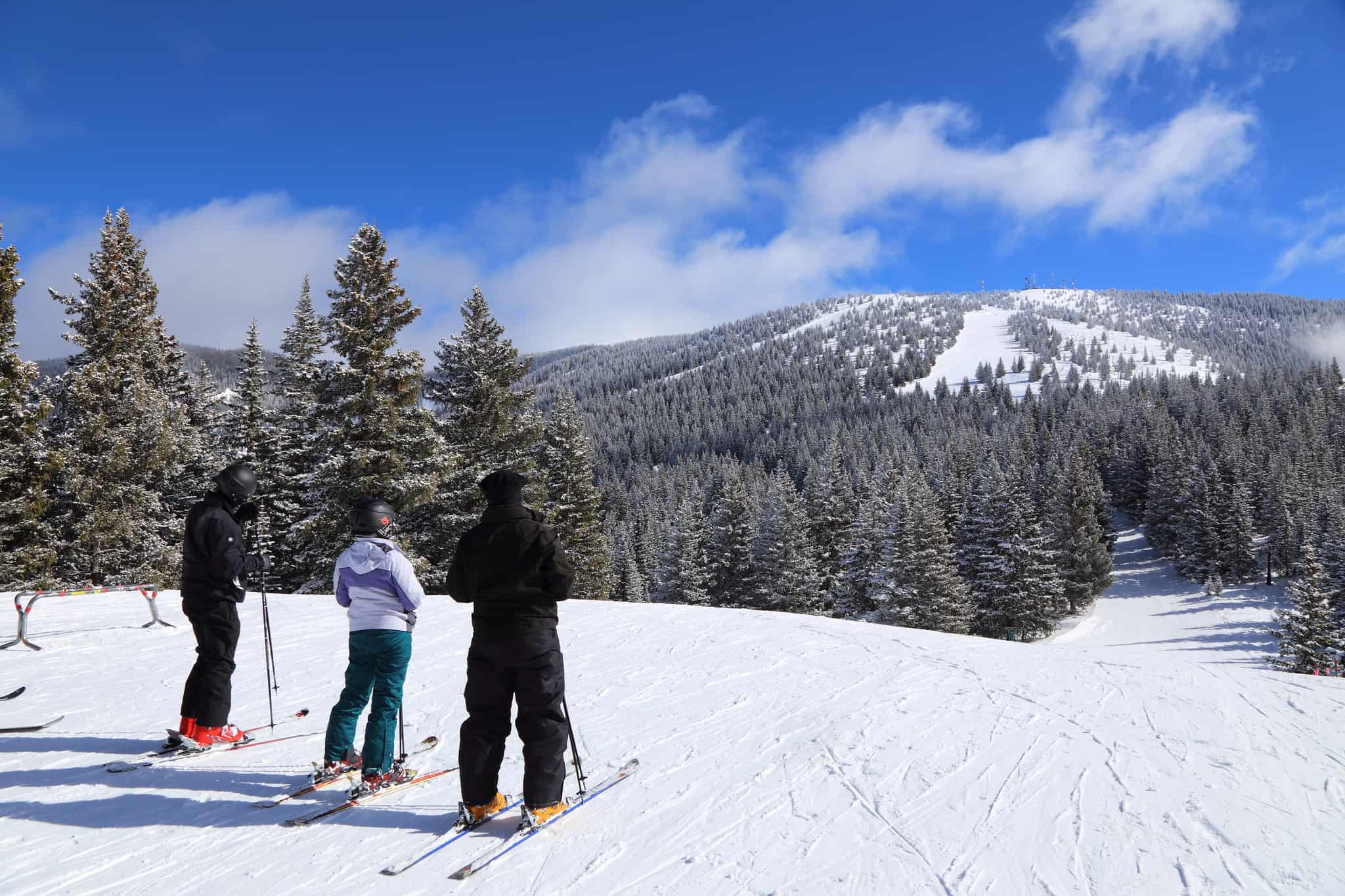 Skiing in Santa Fe, New Mexico