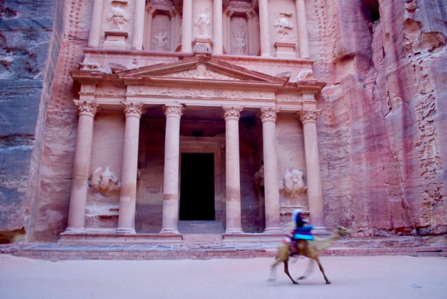 Inside Petra & Little Petra. Photo by Christine Loomis